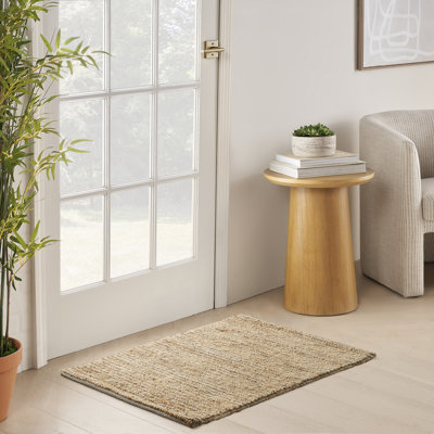 DKNY Pure Cord 2' x 3' Taupe Modern Indoor Rug