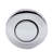 Dual Outlet Garbage Disposal Air Switch with Chrome Button
