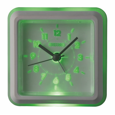 QHE182WLH Alarm Clock, White