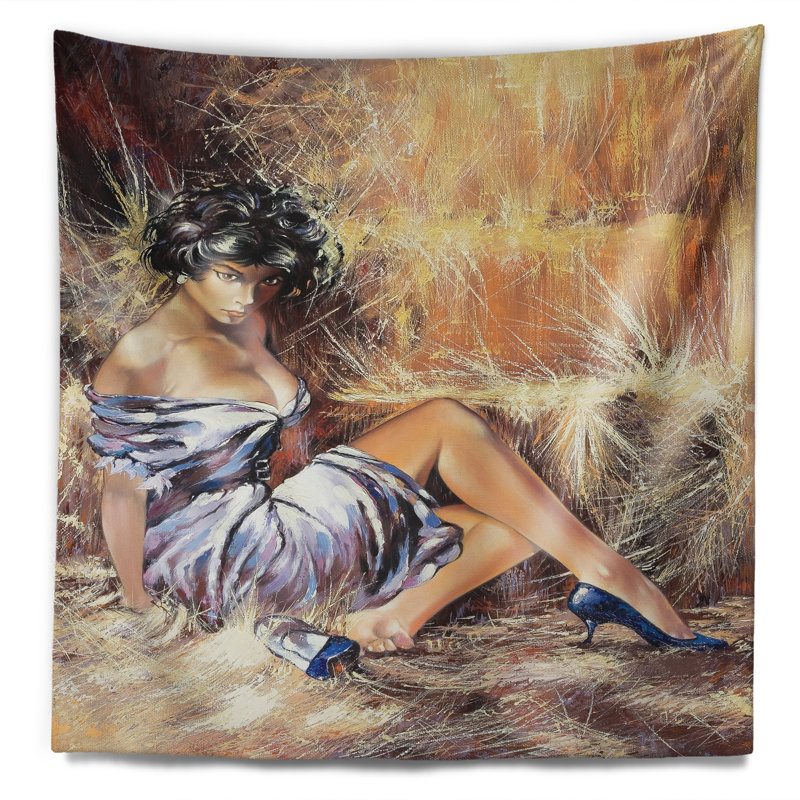 Polyester Tapestry, 32" H x 39" W