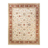 Classic One-of-a-Kind 9' 1" X 12' 3" Hand Knotted Area Rug