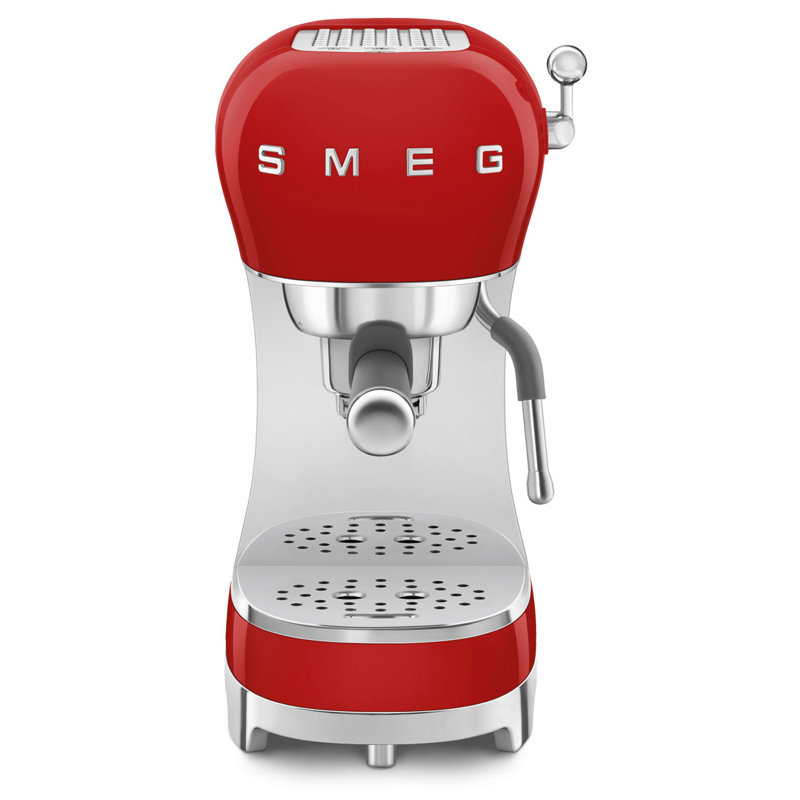 Manual Espresso Machine, Red
