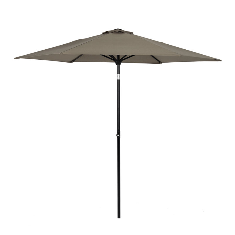 Hurley 270cm Market Parasol, Brown