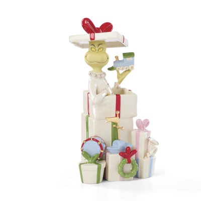 Grinch Gets the Gifts Figurine
