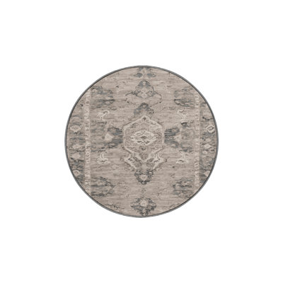 Tapis gris soyeux et moelleux