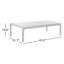 Table basse d'extérieur en aluminium Aeryn Mittal