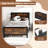 Metal Bed Frame With Headboard & Footboard Metal Slats Support-2065350559