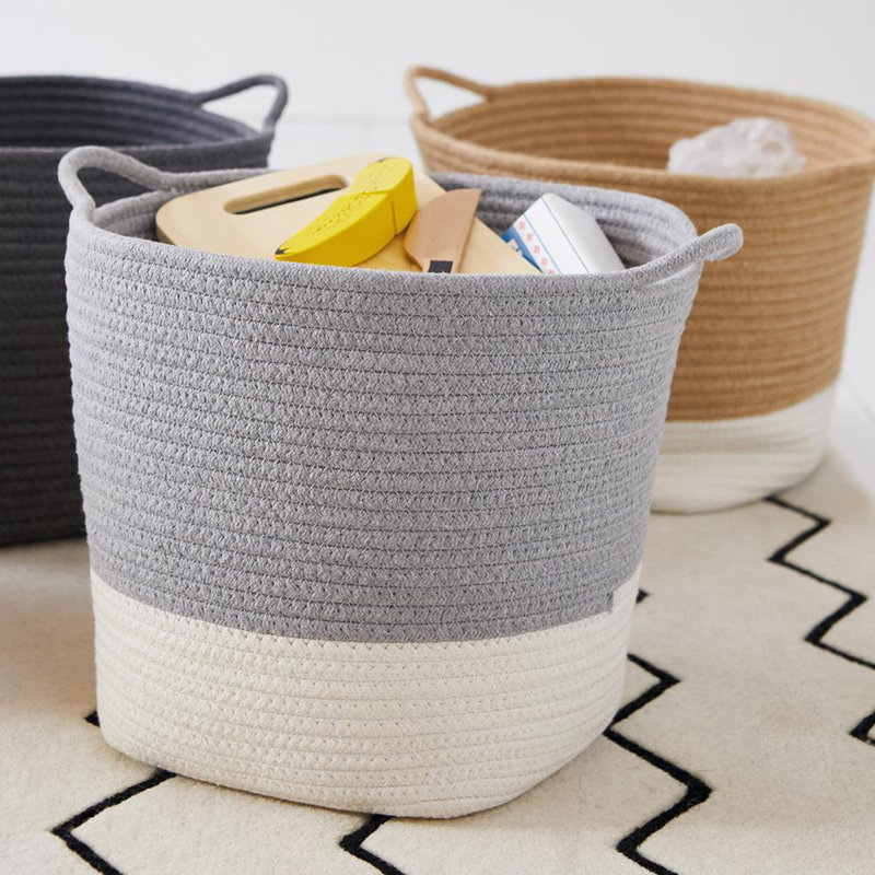 Great Little Trading Co. Toy Organiser, Ivory/Gray