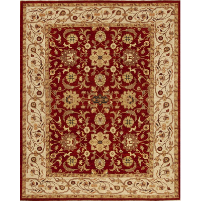 Tabriz One-of-a-Kind Rectangle 8'x 10' 2010s Wool Area Rug in