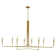 8 - Light Dimmable Modern Linear Chandelier