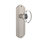 Deco Plate with Oval Clear Crystal Door Knob