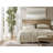 Premium 4-piece Cal King Jersey Sheets And Sheet Sets, Ivory, Breathable & Stretchable