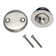 Lift and Turn Bath Drain Plug Kit with Overflow Faceplate