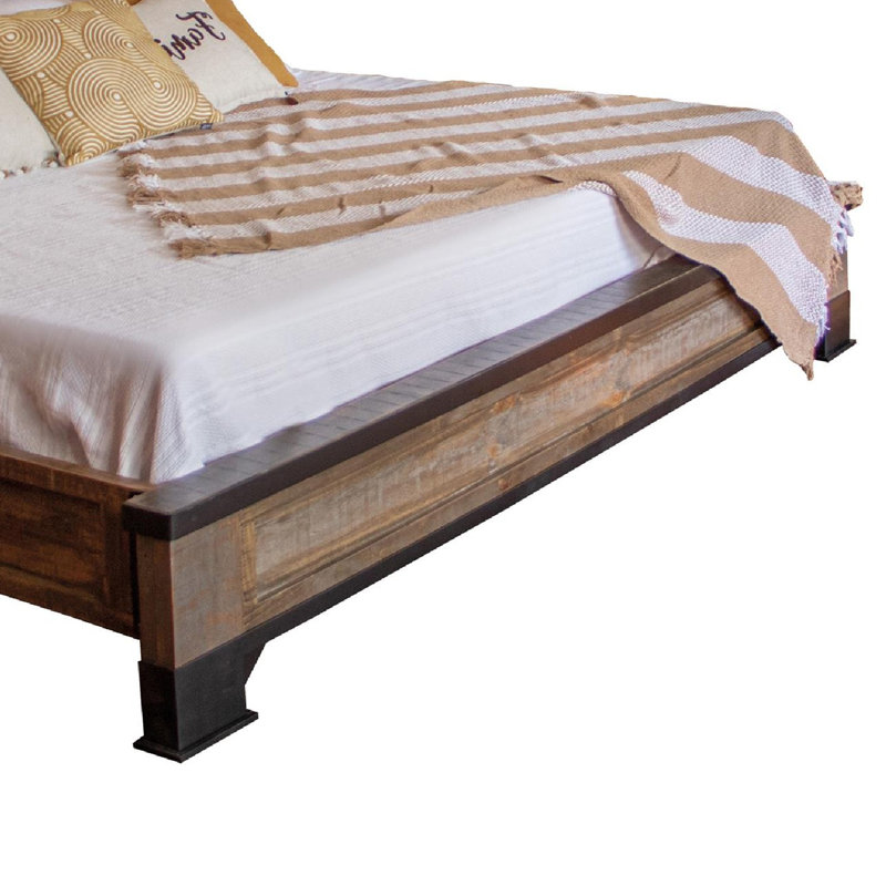 Amy Solid Wood Standard Bed, King