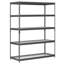 Étagère robuste en acier à 5 tablettes H 78"-876231094