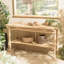Cafferkey 156cm Solid Wood Console Table