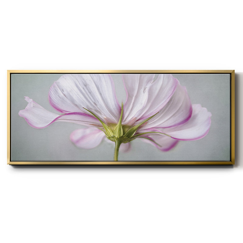 Textured Floral- Framed Canvas