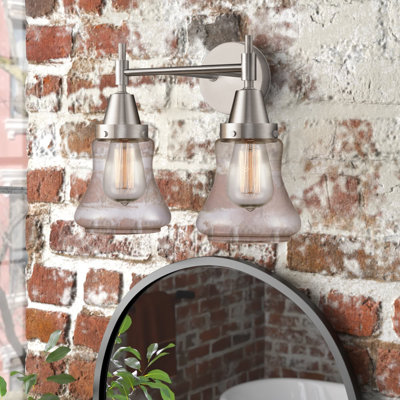 Éclairage pour meuble-lavabo à 2 lumières à intensité variable Gayle
