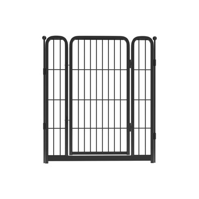 FXW Homeplus Dog Playpen Designed for Indoor Use, 1 Add-on Gate, Height for Medium Dogs¦Patented