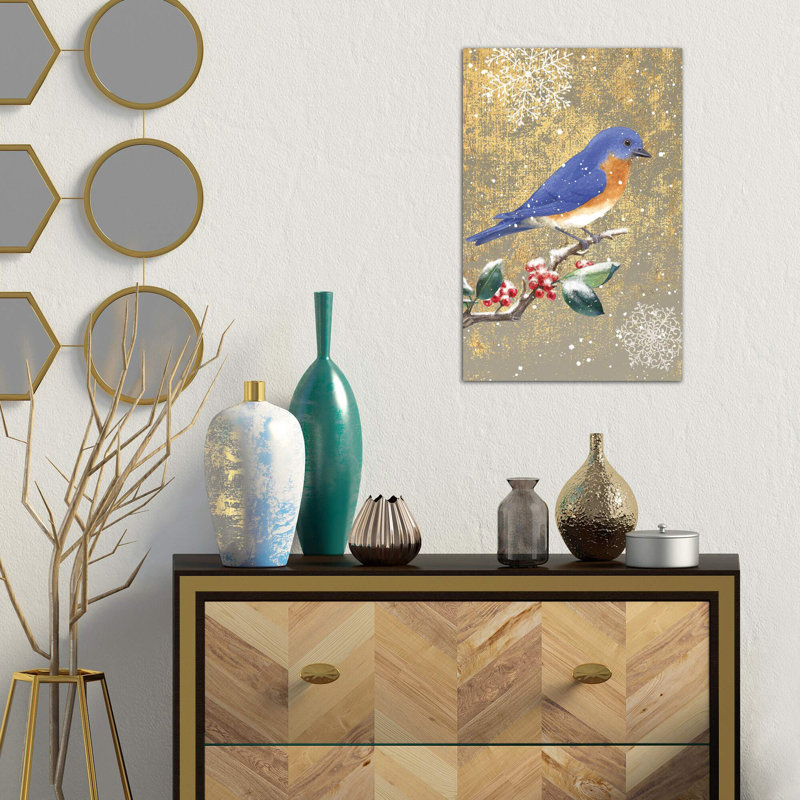 Bluebird II by Beth Grove - Wrapped Canvas Print, 152.5 cm H x 101.5 cm W