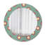 Huldar Glass Flat Wall Mirror