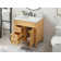 Rivers 32'' Single Bathroom Vanity with Carrara Marble Top