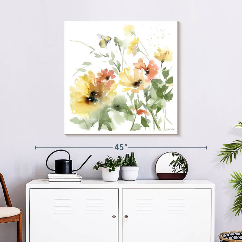 Harnek Sunflower Meadow I, 30" H x 30" W