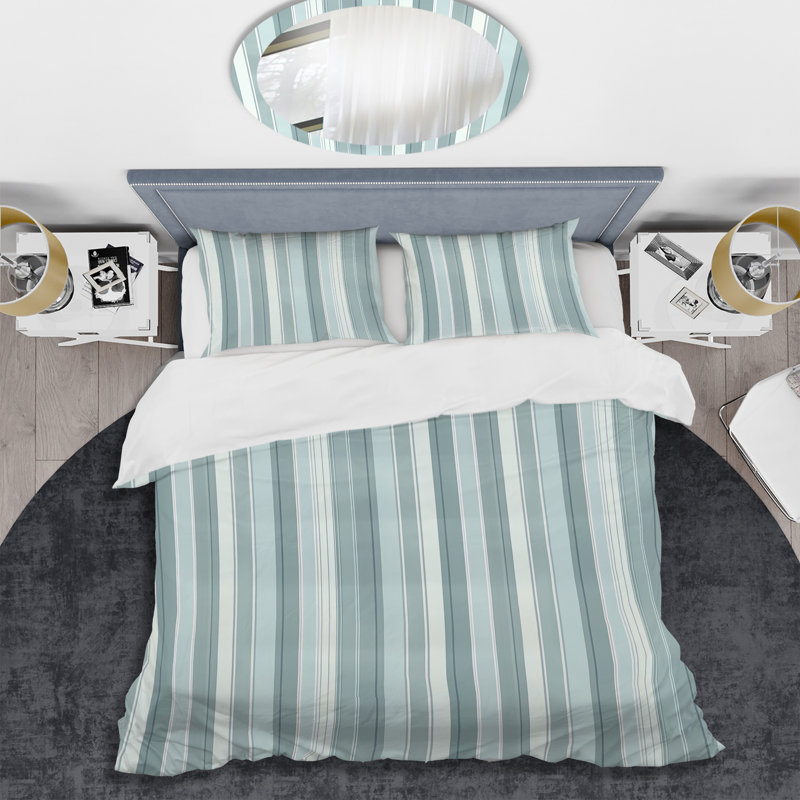 Ensemble de housse de couette transitionnelle Baby Blue, Housse de couette très grand + 2 très grandes ta