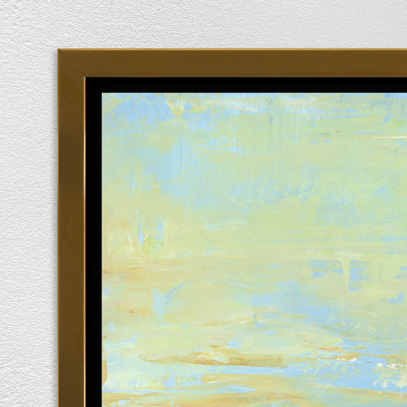 Landscape Impression I Painting by Mark Sargent, Glass Coat, 31.75" H x 37.75" W