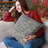 Dotted Abstract Outdoor Reversible Throw Pillow-1666938307