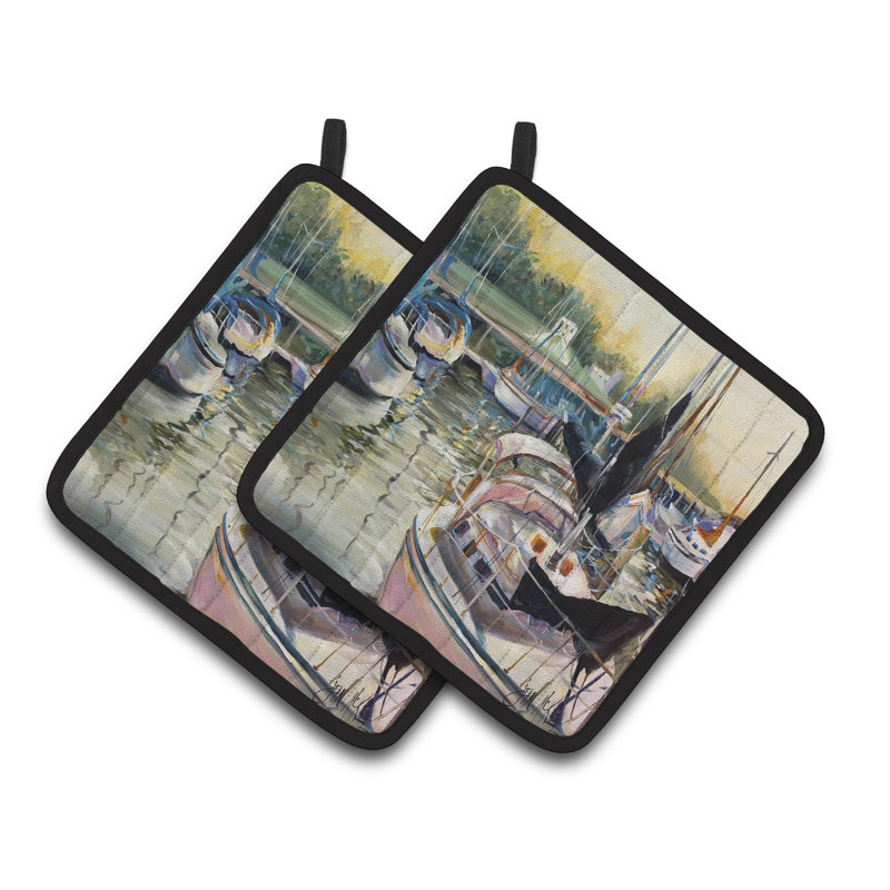 Caroline's Treasures Polyester Potholder Set