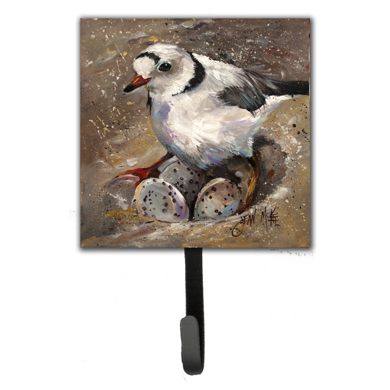 Porte-laisse et crochet mural plover piping