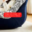 Chaise berçante à coussin amovible Comfy