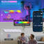 Lumières triangulaires à DEL, 10 panneaux muraux RVB, panneau lumineux intelligent modulaire avec application, télécommande et synchro de musique, mur lumineux en nid d'abeille dans la salle de jeu, décoration de chambre à coucher