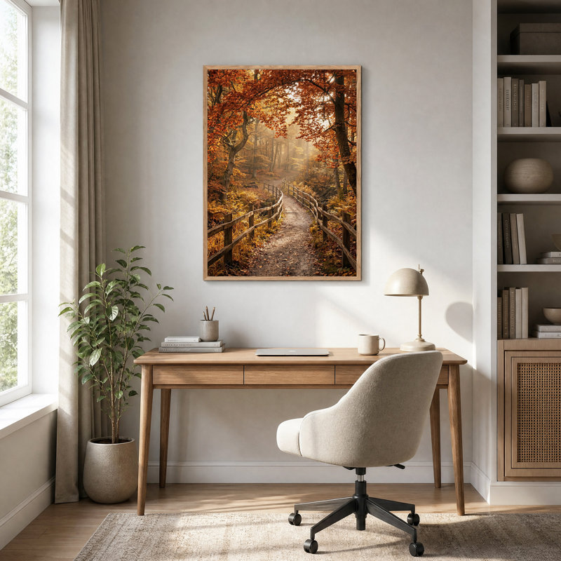 Toile en bois, H 48 po x l 36 po