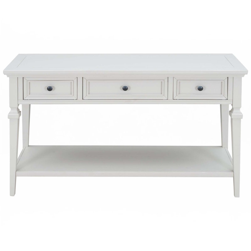 Console classique de style rétro, Blanc