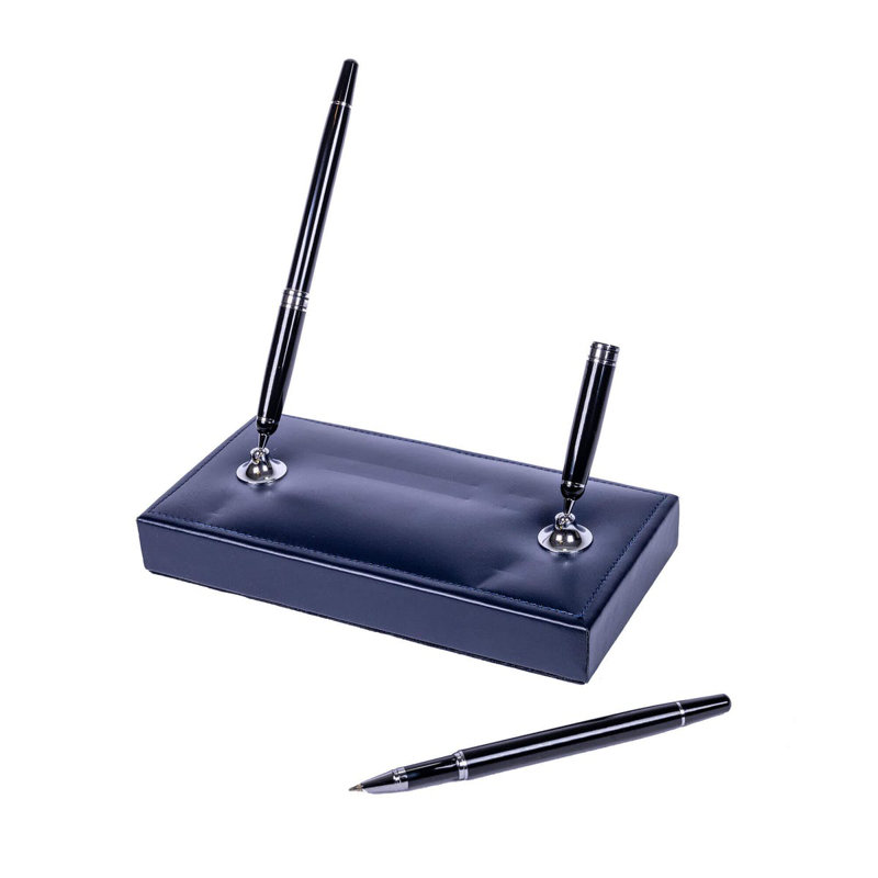 Timpkins Faux Leather Pen Holder