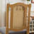 Solid Wood Rattan-Back Dining Chair-94679523