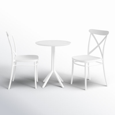 Farrah 23.6'' Round 2 - Person Bistro Set