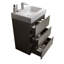 Meuble-lavabo autoportant avec grand lavabo et rangement-106912722