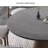 Modern Nordic Wood Rock-Plate Dining Table Chair Pedestal Dining Set-100559856-100559853