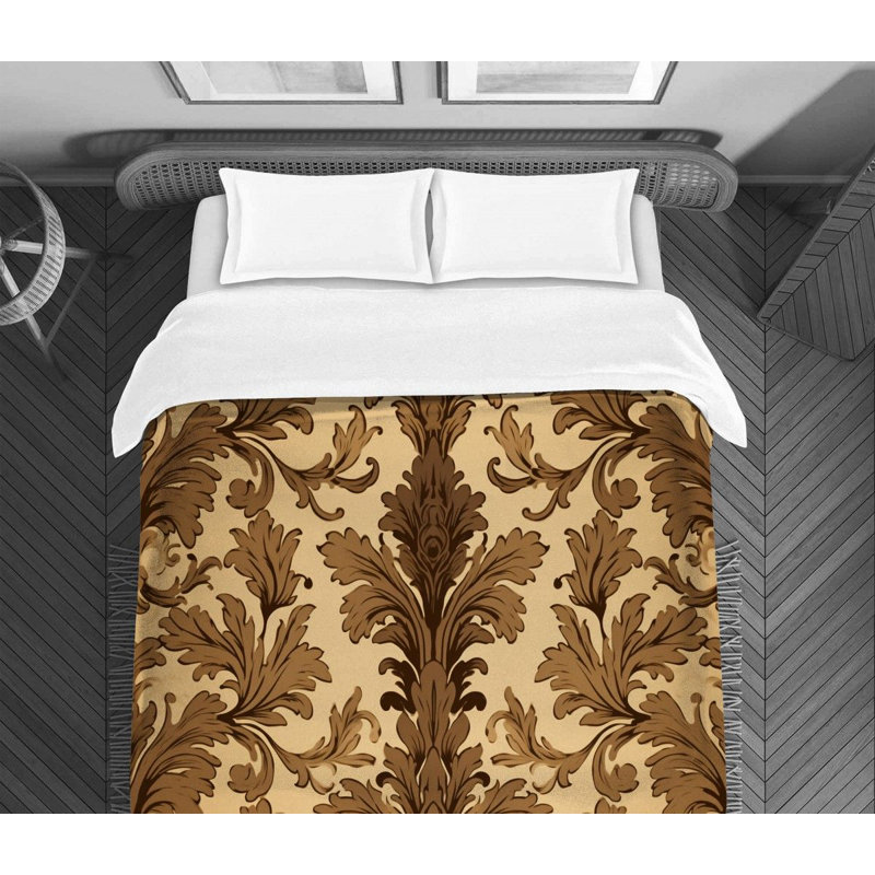 Polyester Floral Comforter, King Comforter