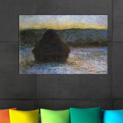 Claude Monet - Wrapped Canvas Painting