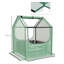 Burkni 2 Ft W x 2 Ft D Lean-To Greenhouse