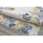 Tapis floral ivoire doré Valentina-954467048
