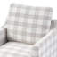 Fauteuil d'appoint pivotant à rayures 32,28 po-1152895772
