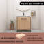 Meuble-lavabo simple avec plateau 30,34 Ahniah