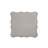 Dresden Bone White Finish End Table