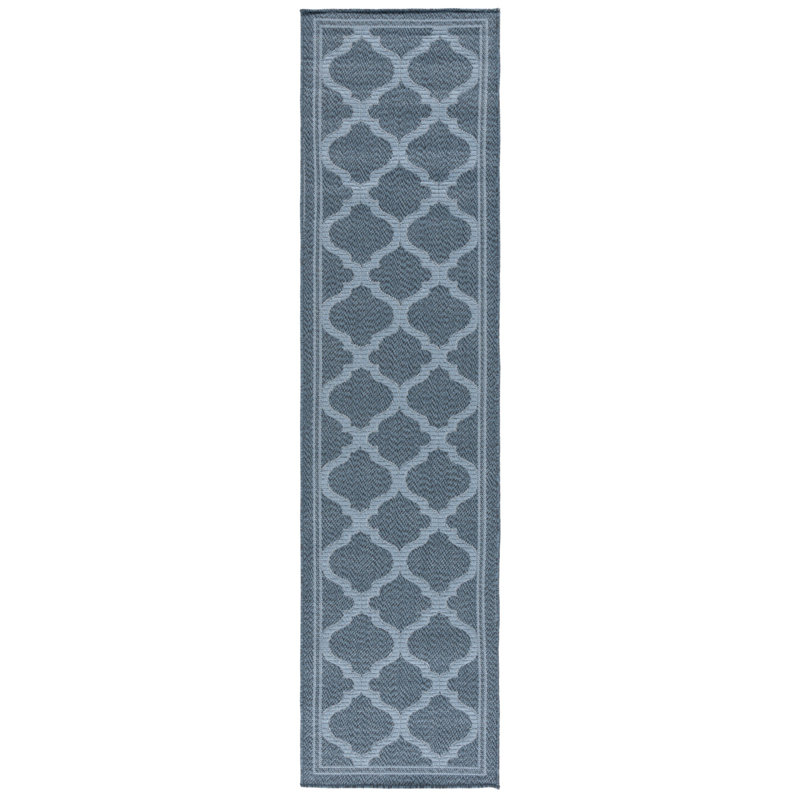 Millana Performance Machine Washable Geometric Indoor/Outdoor Area Rug, Runner 2' x 8'