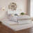 Lamayia Solid Wood Sleigh Platform Bed with Footboard & Roll Out Trundle-1905163206-1905163224